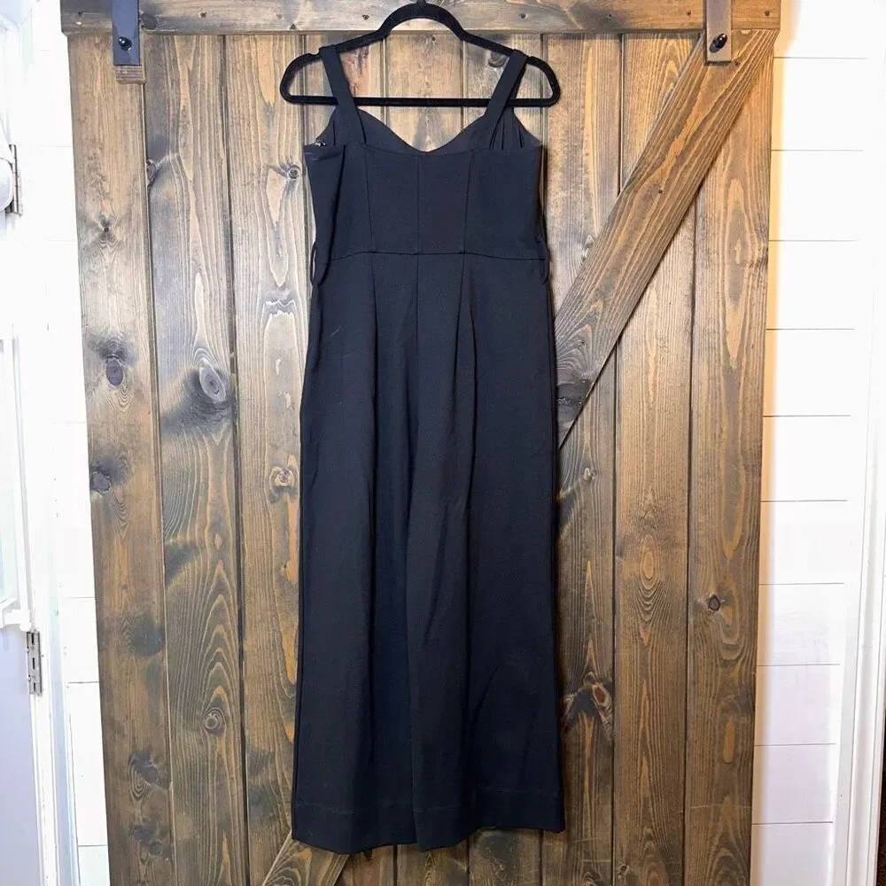 Staud Umbria Ponte One Piece Cropped Jumpsuit - Picture 3 of 6